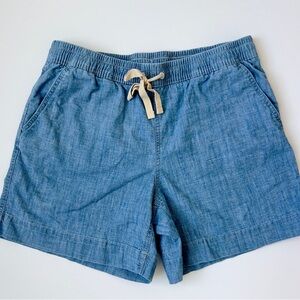 L.L Bean Blue Drawstring Shorts